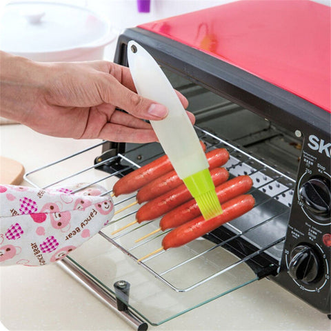 High Quality Silicone Pastry Brush Convenient Oil Pen Baking Tools For Cakes / Basting Cooking BBQ Tool