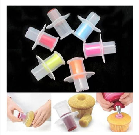 Cake Core Remover Cake Cupcake Plunger Corer