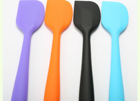 Kitchen Silicone Cream Butter Cake Spatula Mixing Batter Scraper Brush Butter Mixer Cake Brushes Baking Tool Kitchenware