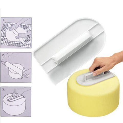 Plastic Cake Smoother Polisher Tools Cake Decorating Smoother