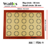 WALFOS Non-Stick Silicone Baking Mat Pad