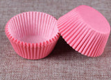 100pcs/set rainbow cupcake paper liners Muffin Cases