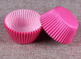 100pcs/set rainbow cupcake paper liners Muffin Cases