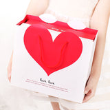 Love Gift Bag Hand portable Bag High-grade packaging bag Paper Bags