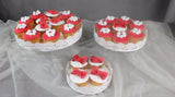 3 pcs/set cake stand wedding decoration cake plate lace