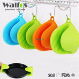 WALFOS food grade 1 piece Heat Resistant Silicone Oven Mitt Cooking Pinch Grips Skid Silicone Pot Holder