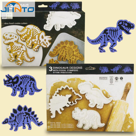 6pcs/set dinosaur cookies cutter biscuit mould set